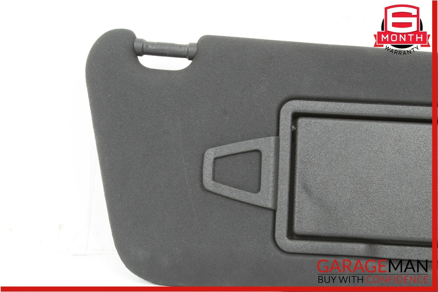 08-14 Mercedes W204 C250 Front Right Side Sun Visor Sunvisor Shade Cover Black