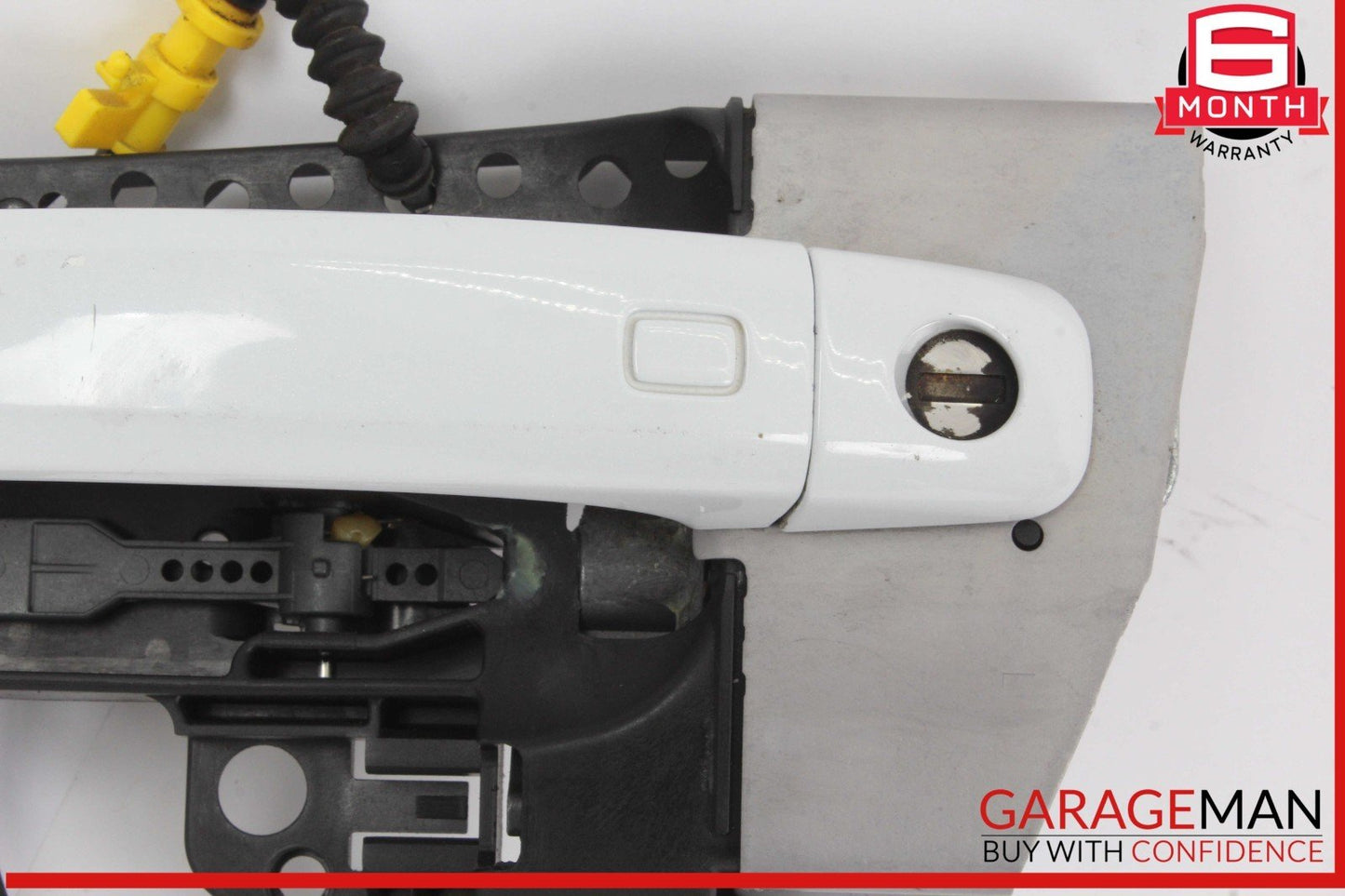 08-18 Audi A4 S4 Q5 A5 Front Left Driver Side Exterior Door Handle White OEM