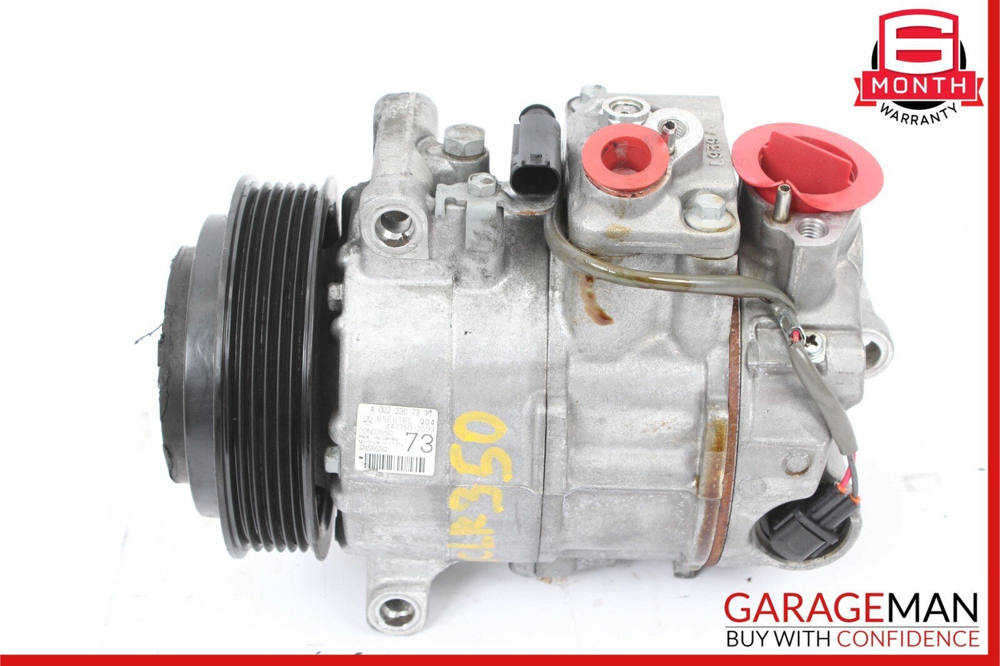 10-16 Mercedes R172 SLK350 E350 AC A/C Air Conditioning Compressor Pump OEM