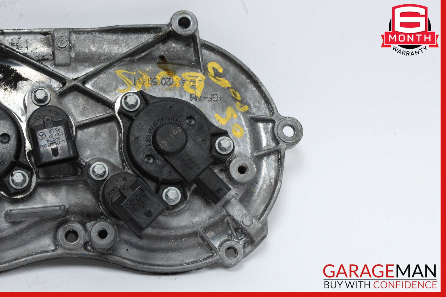 05-13 Mercedes W211 E350 R350 Front Left Side Engine Timing Chain Cover Plate