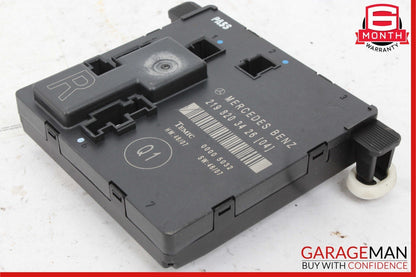 06-11 Mercedes W219 CLS550 CLS500 Rear Right Door Control Module 2198203426 OEM