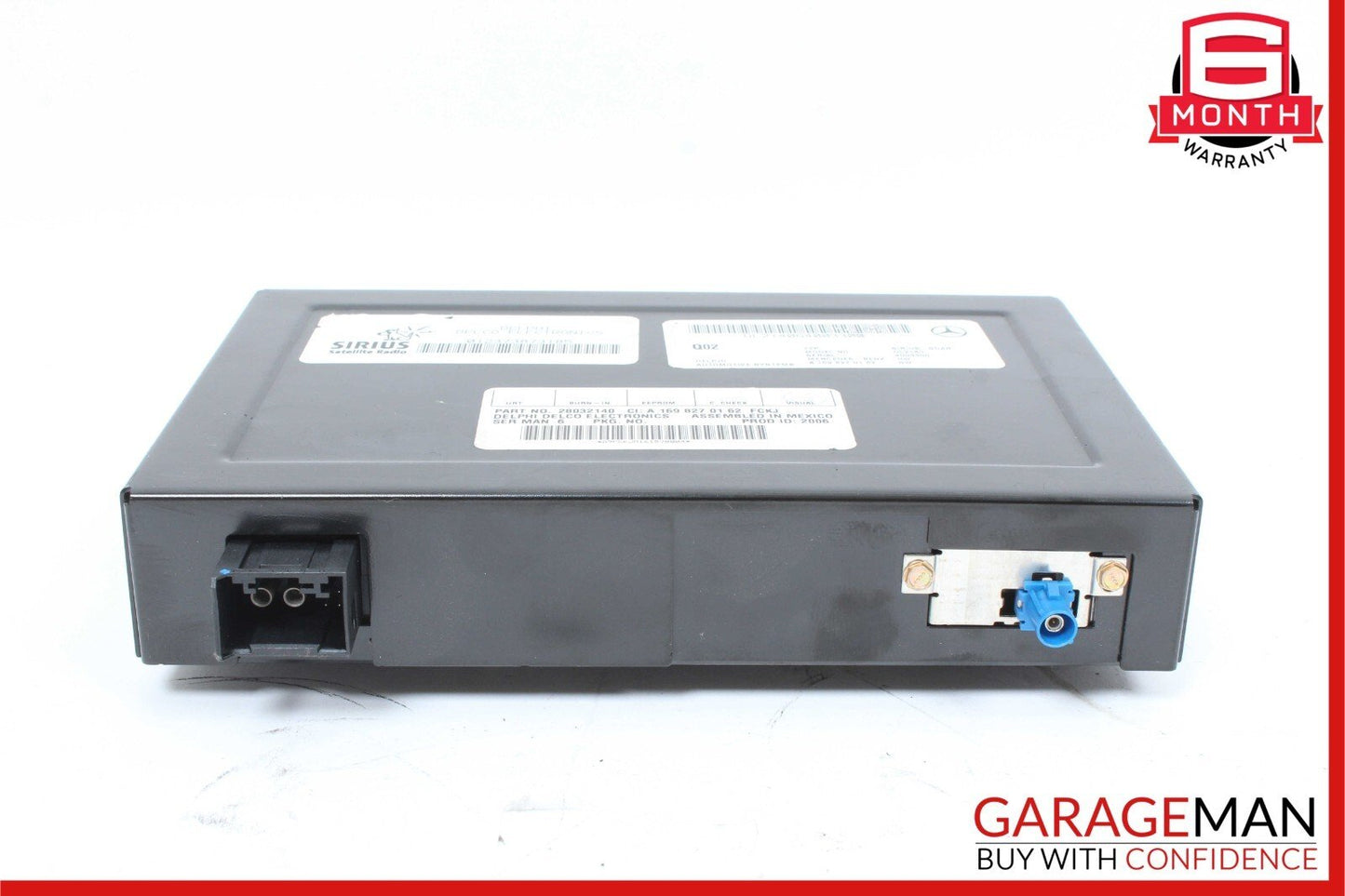 Mercedes SLK350 ML350 R350 E350 Sirius Satellite Radio Receiver Module Unit