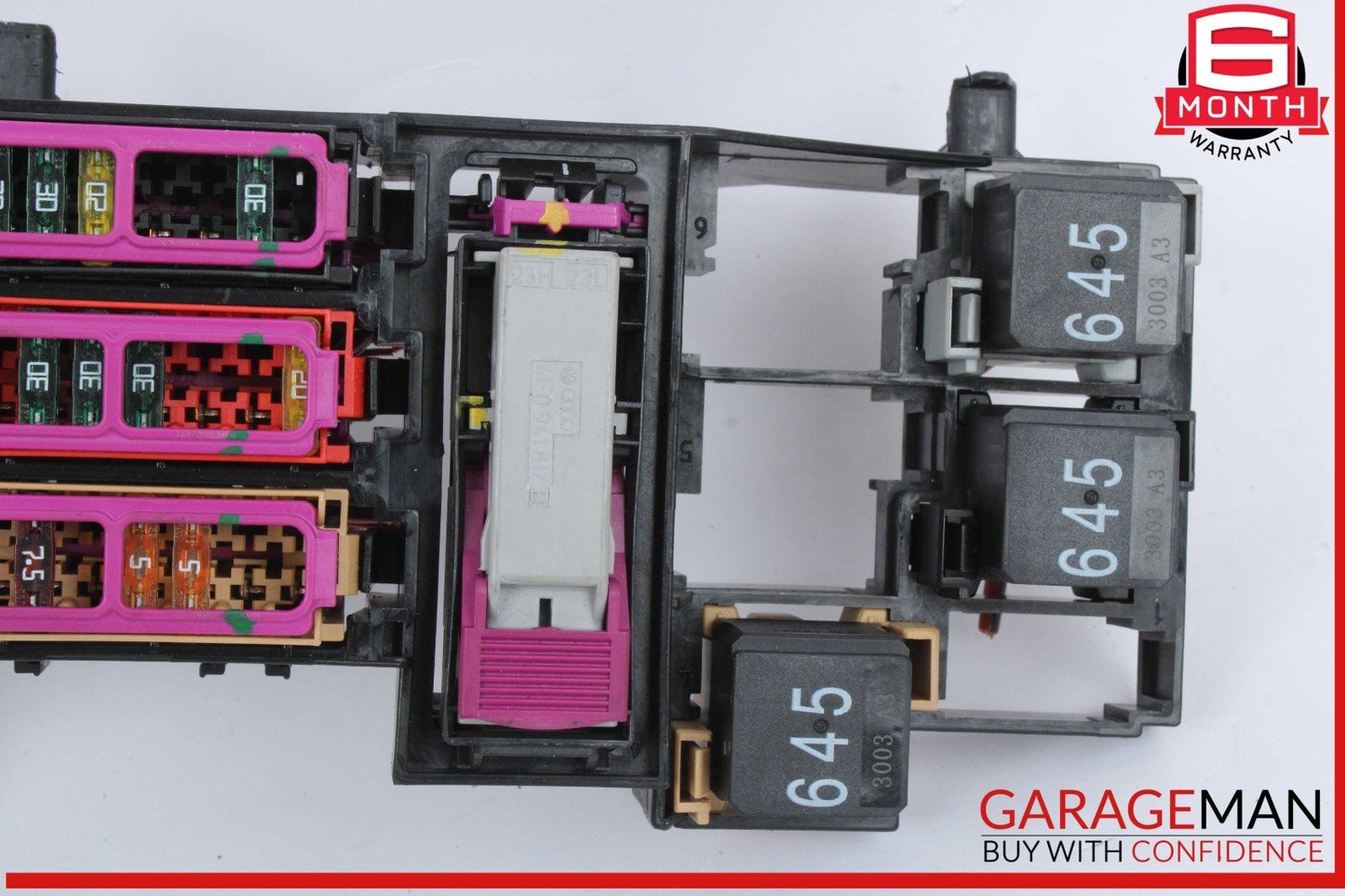12-18 Audi A7 S7 Rear Trunk Fuse Relay Junction Box 4G0971845A OEM