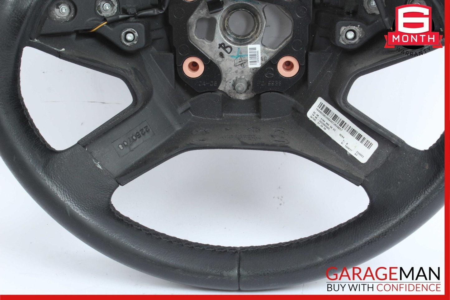 09-13 Mercedes W251 R350 ML550 Driver Steering Wheel w/ Paddle Shifters Black