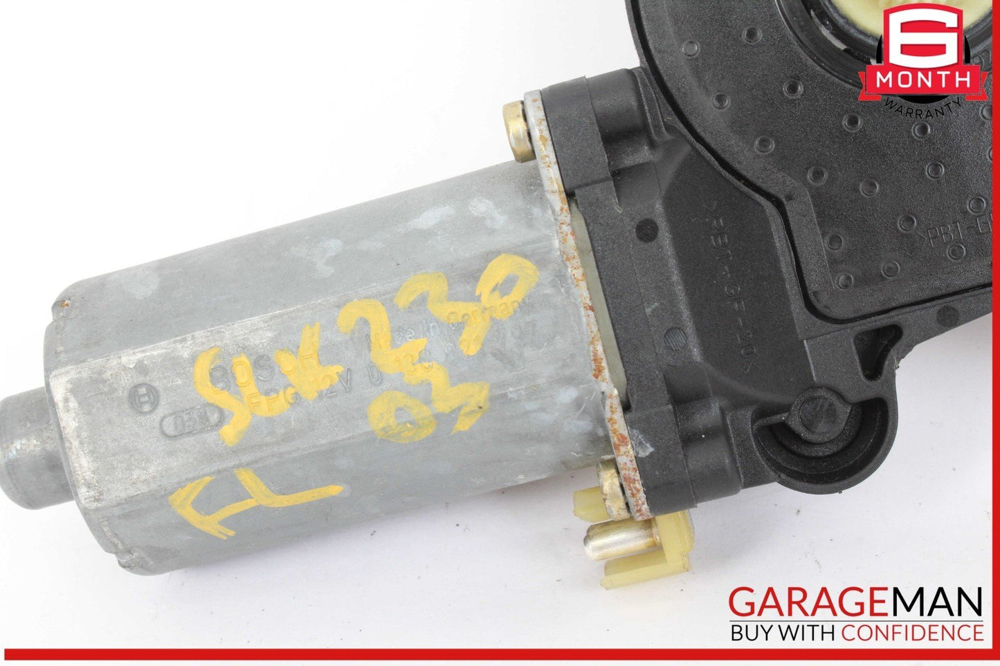 01-04 Mercedes R170 SLK230 Front Left Driver Side Door Window Regulator Motor
