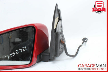 12-14 Mercedes W204 C250 C300 C350 Front Left Side Mirror Door Rear View Red OEM
