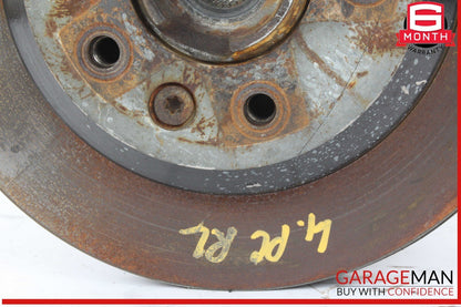 03-10 Porsche Cayenne S 955 957 Rear Left Wheel Spindle Knuckle Hub w/ Rotor OEM