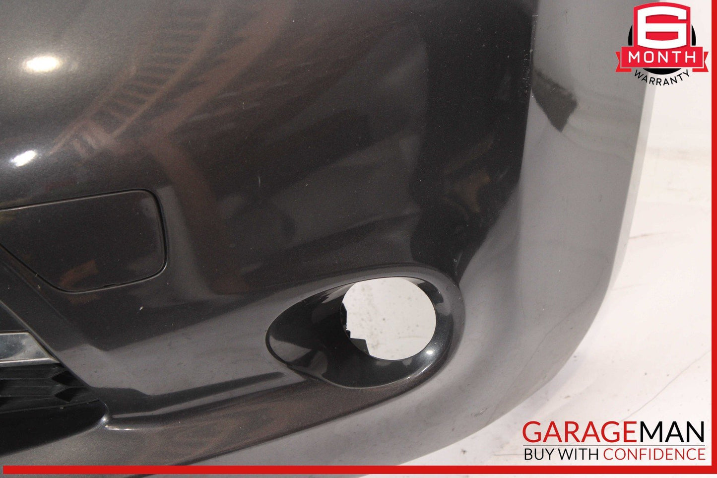 13-17 Nissan Leaf Front Bumper Cover Gray OEM
