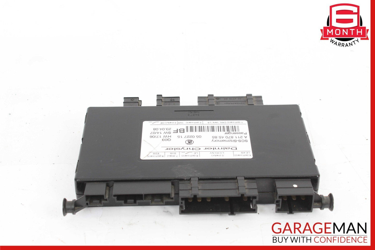 03-12 Mercedes GL450 ML350 CLS500 CLS63 AMG Front Right Seat Control Module