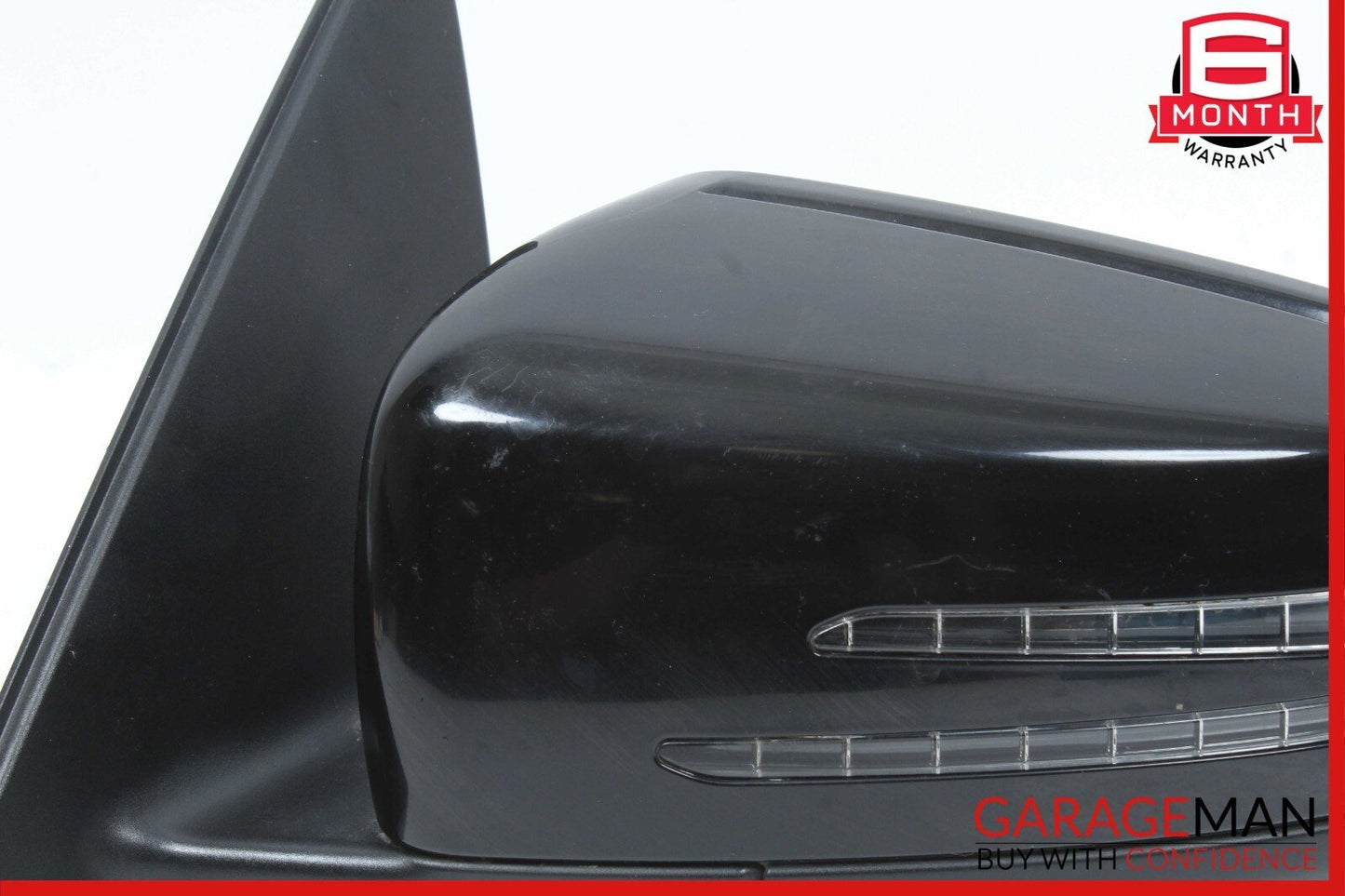 10-11 Mercedes W204 C300 C350 C250 Front Left Side Rear View Door Mirror Black