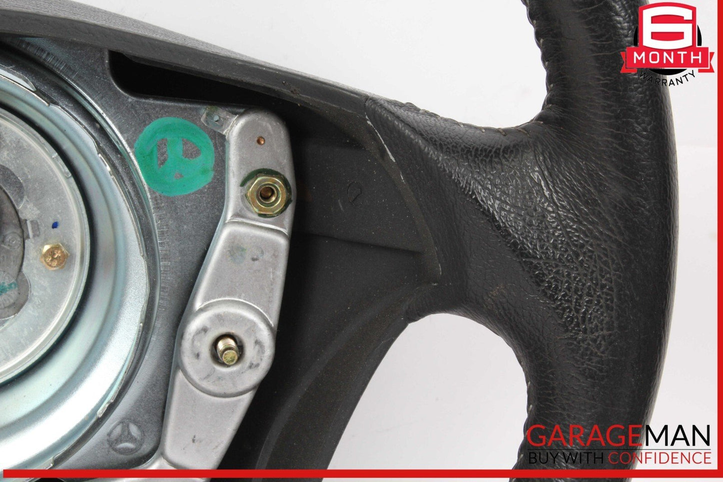 98-05 Mercedes W163 ML500 ML55 AMG 4 Spoke Driver Steering Wheel Black OEM