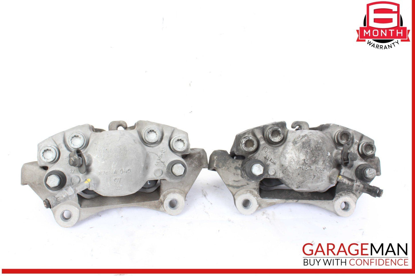 13-16 Audi A4 Front Left and Front Right Side Brake Caliper Calipers Set OEM