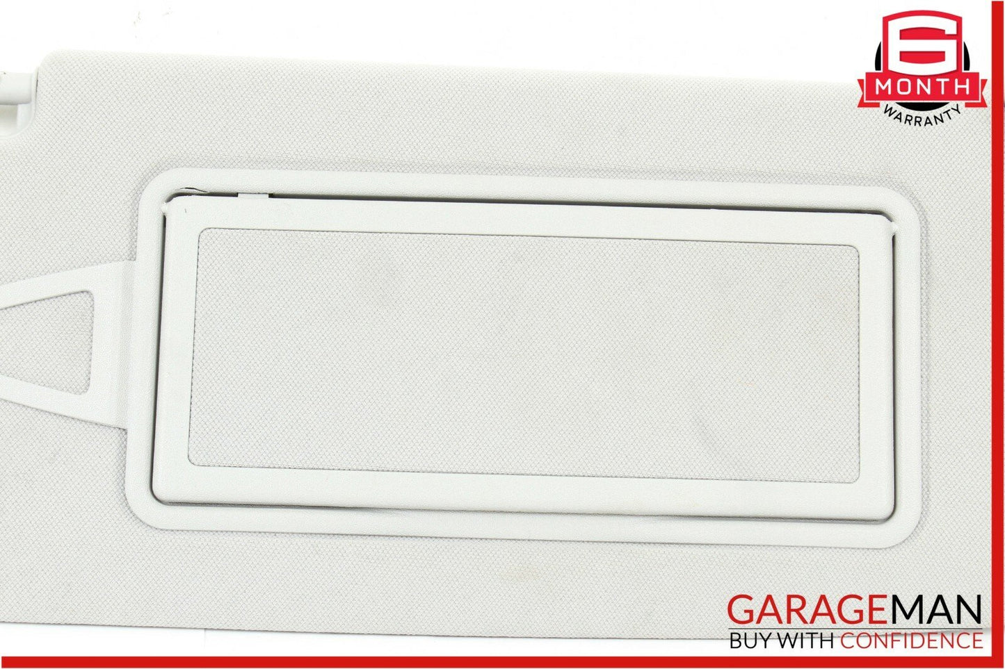 07-13 Mercedes S550 CL550 Front Right Sun Visor Sunvisor Shade Cover Grey Suede