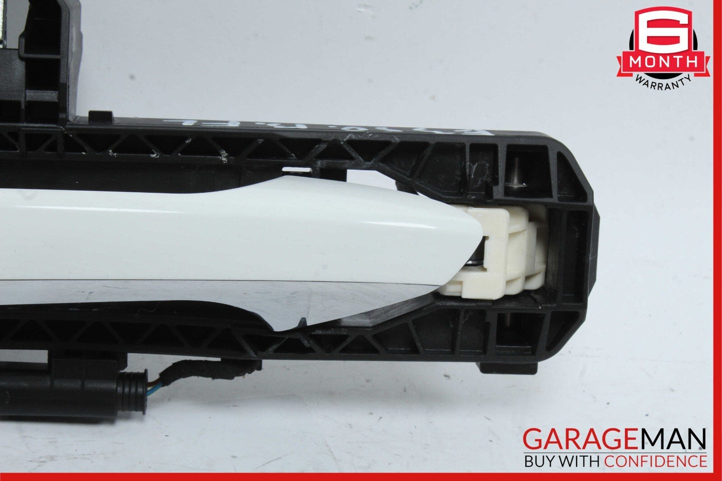 10-13 Mercedes W212 E350 Front Left Side Exterior Door Handle Keyless Go White