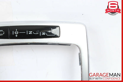 08-14 Mercedes C250 GLK350 E350 Center Console Shift Shifter Bezel Trim Silver