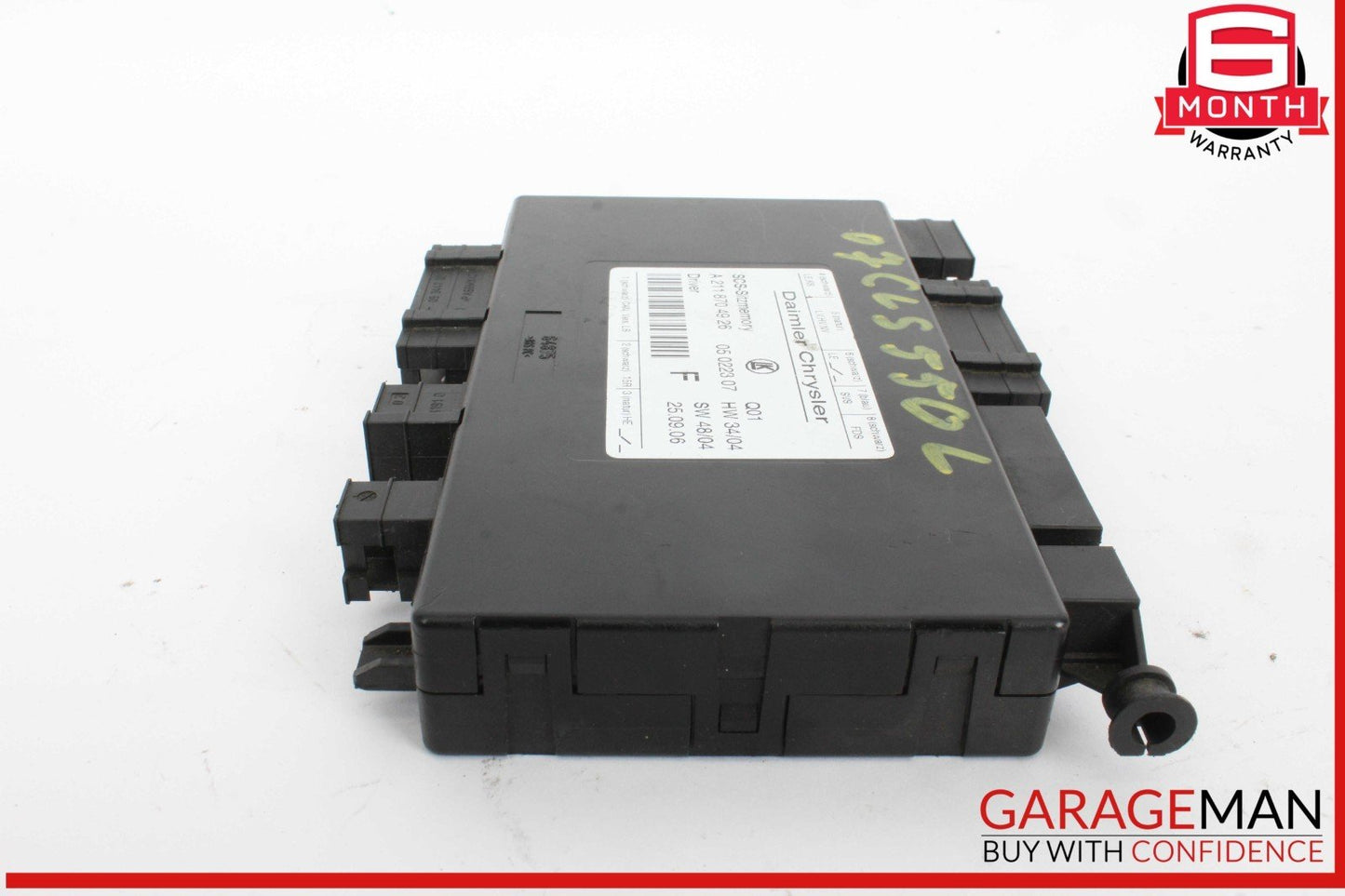 03-12 Mercedes W219 CLS550 SLK350 Seat Control Module Left Side OEM