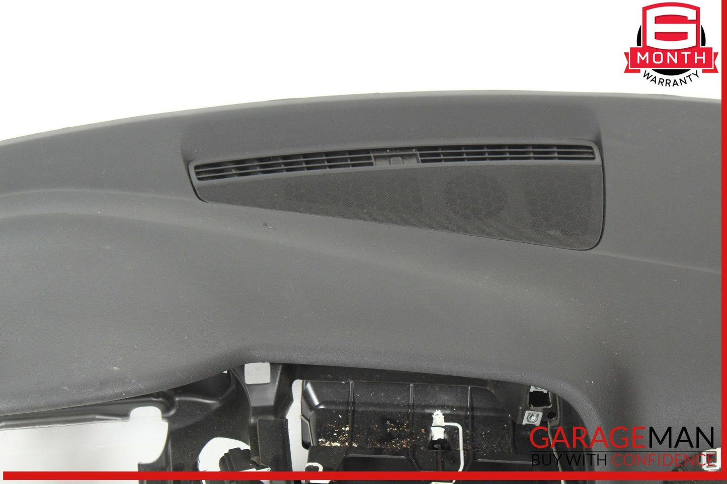 09-16 Audi S4 Front Dash Dashboard Panel Cover Trim Vent Assembly Black OEM