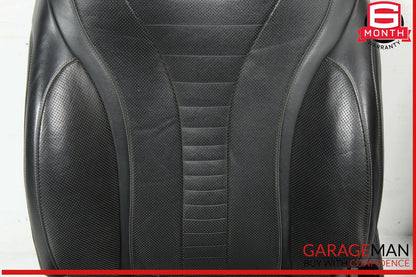 14-17 Mercedes W222 S550 Complete Front Seat Seats Cushion Assembly Black OEM
