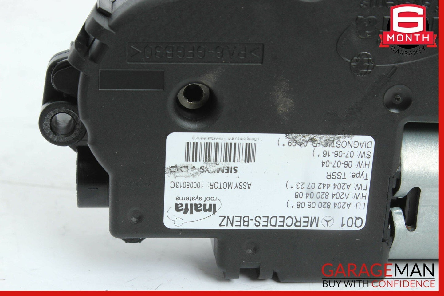 08-15 Mercedes W204 C350 GLK350 Sunroof Sun Roof Motor 2048200808 OEM