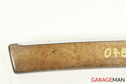 03-09 MERCEDES W211 E550 E350 DASHBOARD LEFT MOLDING TRIM WOOD OEM