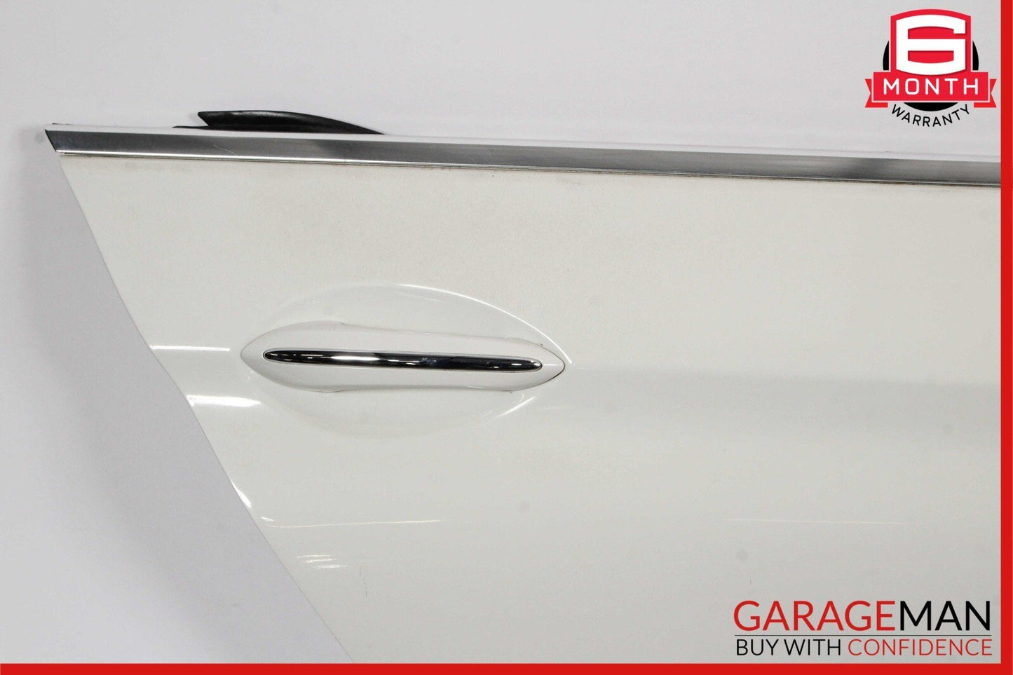 13-19 BMW 650i F06 Rear Right Passenger Side Door Exterior Shell White OEM
