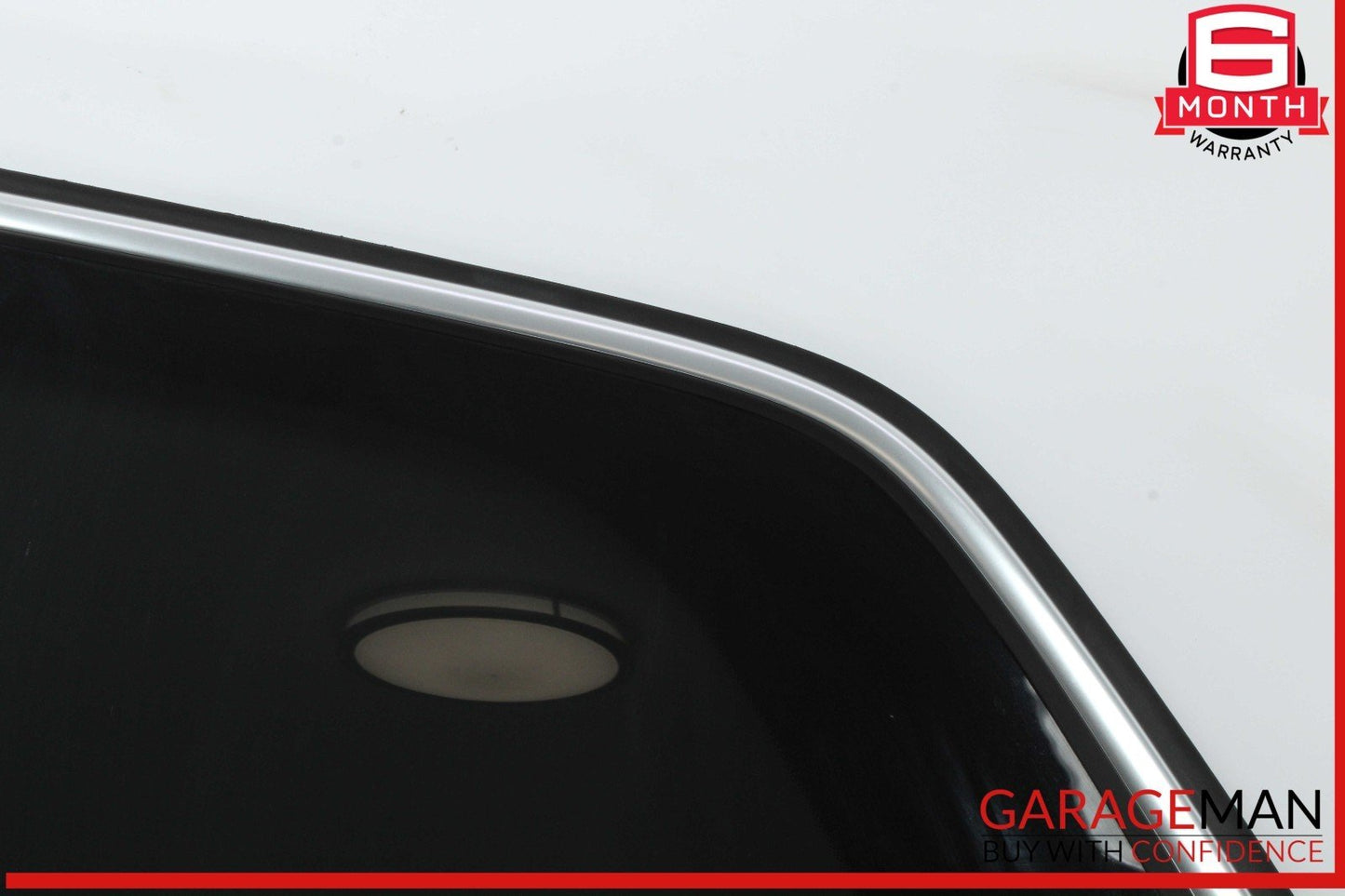 13-19 Mercedes X166 GL450 GLS550 Rear Left Side Quarter Window Glass Trim Assy