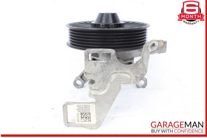 11-20 Mercedes X166 GL450 CL550 CLS550 V-Belt Tensioner Pulley Mount OEM