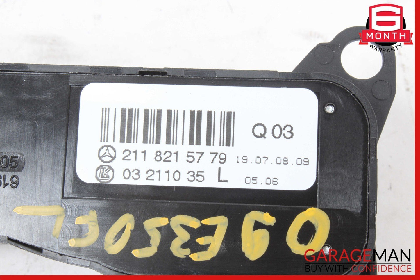 03-11 Mercedes W211 E350 CLS63 AMG Door Mirror Control Switch 2118215779 OEM
