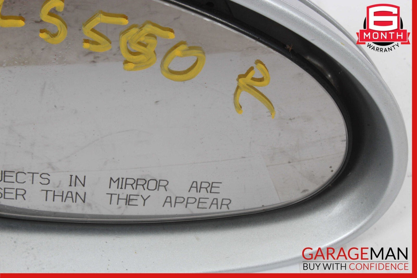 06-08 Mercedes W219 CLS500 CLS63 Front Right Side Mirror Door Rear View Silver