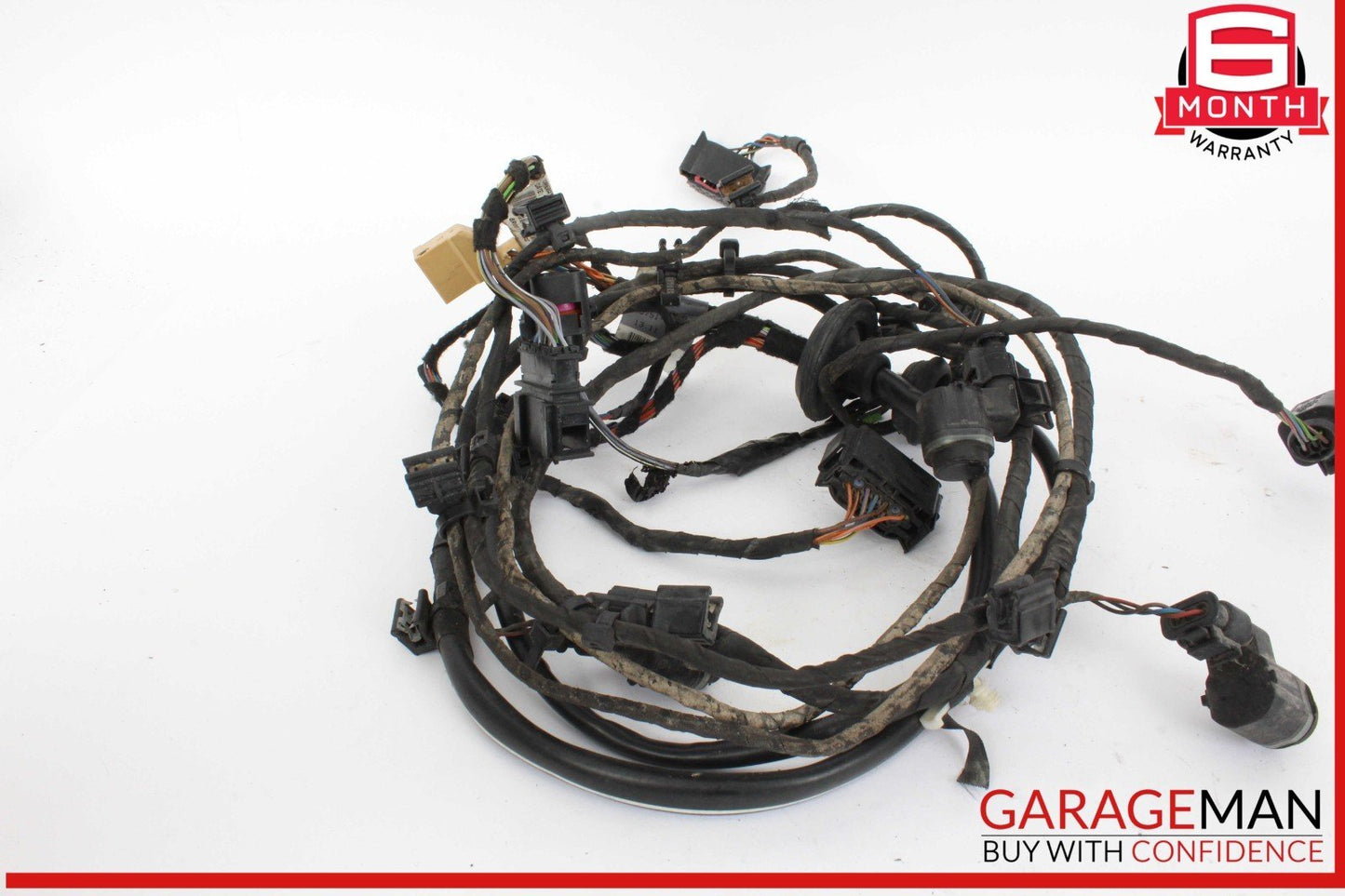 13-17 Audi Q5 Rear Bumper Wire Wiring Harness w/ Park Assist PDC Sensor OEM