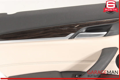 16-22 BMW X1 Rear Left Driver Side Interior Door Trim Panel OEM