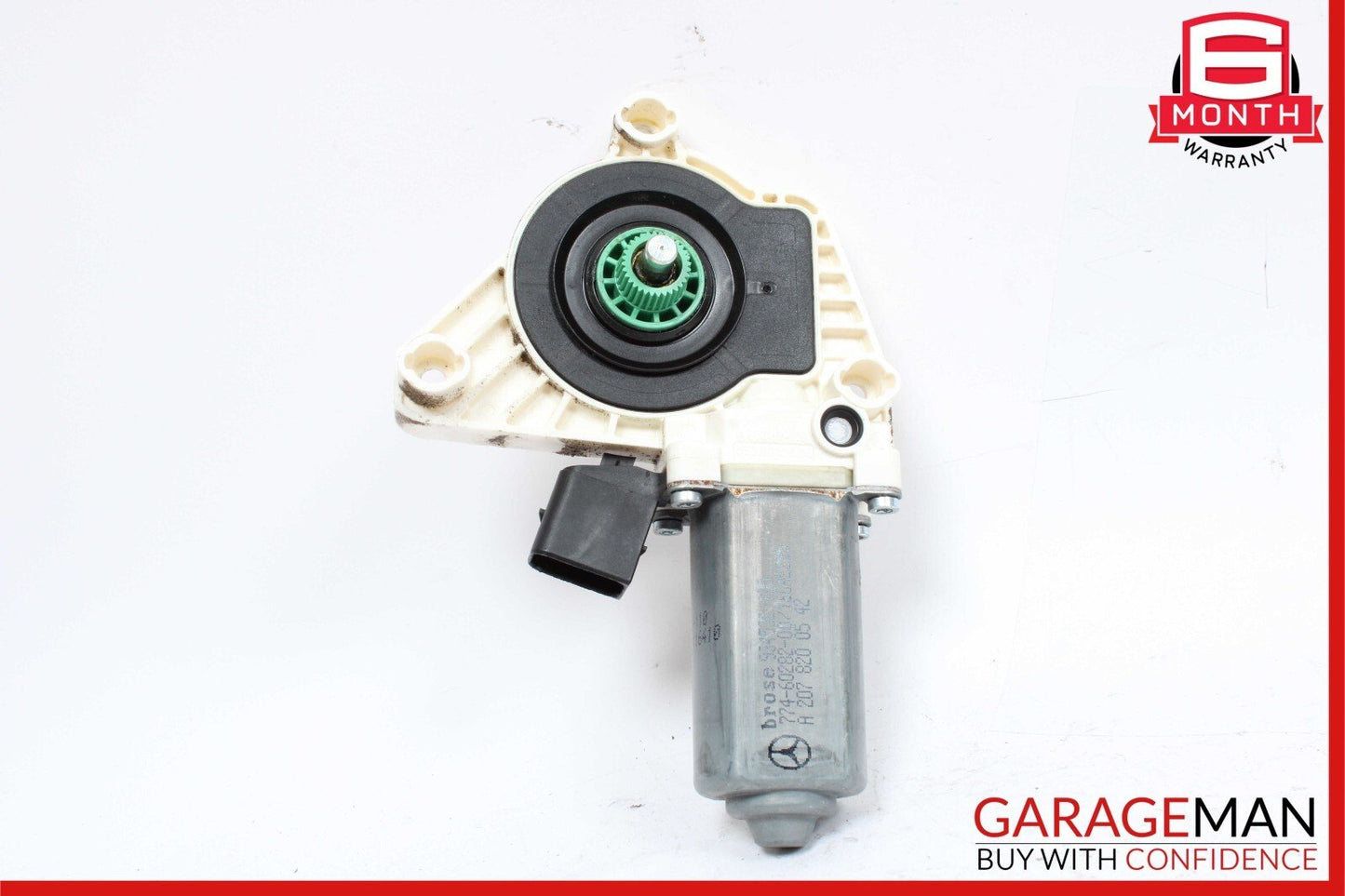 10-16 Mercedes W212 E350 Rear Left Side Door Window Regulator Motor OEM