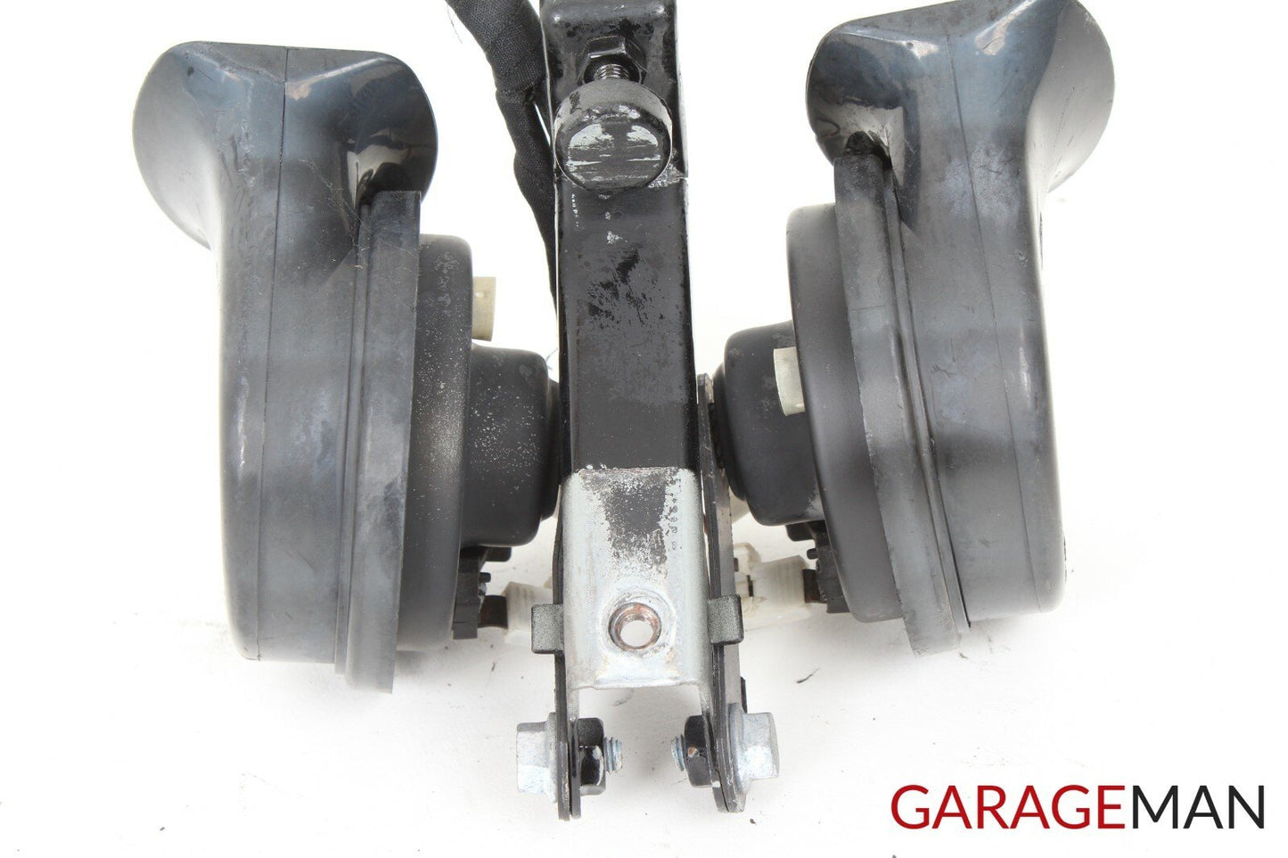 98-03 Mercedes W208 CLK430 High & Low Horn Siren Signal w/ Bracket Holder OEM
