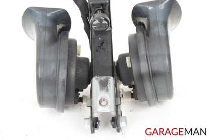 98-03 Mercedes W208 CLK430 High & Low Horn Siren Signal w/ Bracket Holder OEM