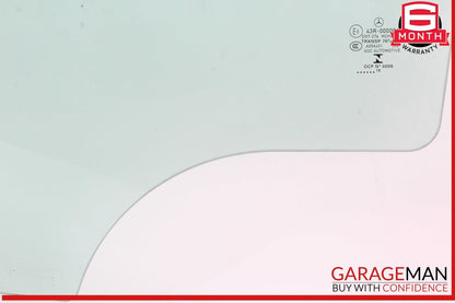 15-21 Mercedes W205 C300 C400 Rear Left Side Door Window Glass OEM