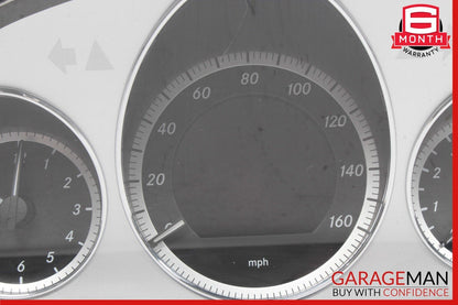10-13 Mercedes W212 E350 E550 Instrument Cluster Speedometer Odometer Assy OEM