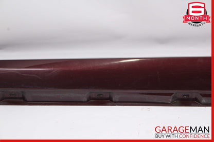 06-13 Mercedes W251 R350 Left Side Skirt Rocker Moulding Panel Carneol Red OEM