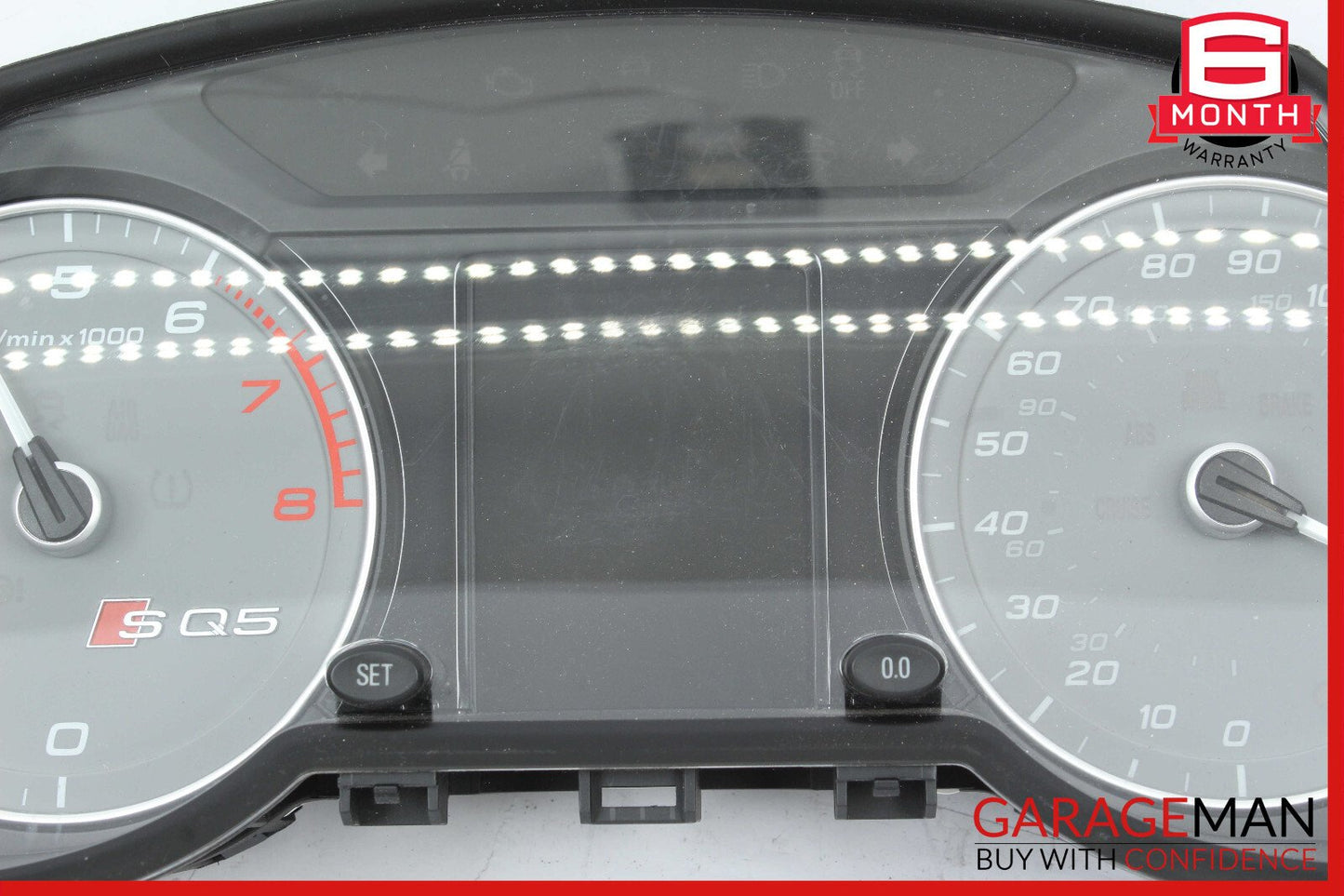 13-17 Audi Q5 Speedometer Instrument Cluster Gauge Assembly OEM