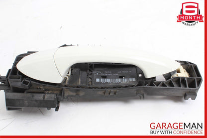08-14 Mercedes W204 C250 C300 Rear Left Driver Side Exterior Door Handle White