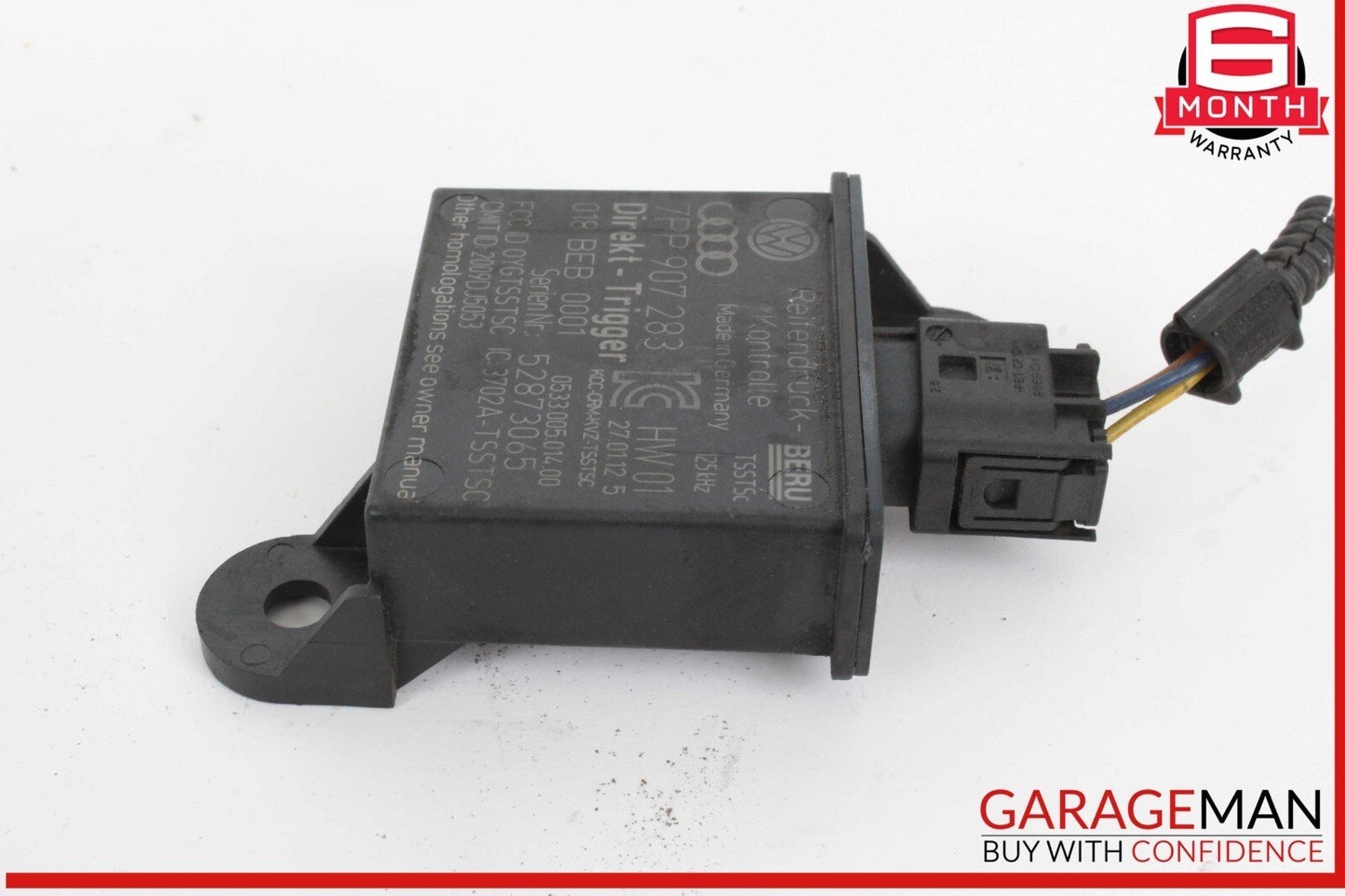 11-18 Porsche Cayenne S 958 Tire Pressure Monitoring System Control Module OEM