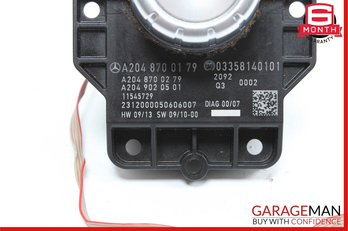 12-15 Mercedes W204 C250 E400 Console Head Unit Controller Knob Multi Switch OEM