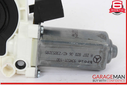 10-20 Mercedes W218 CLS550 Front Left Window Regulator Motor 2078200642 OEM