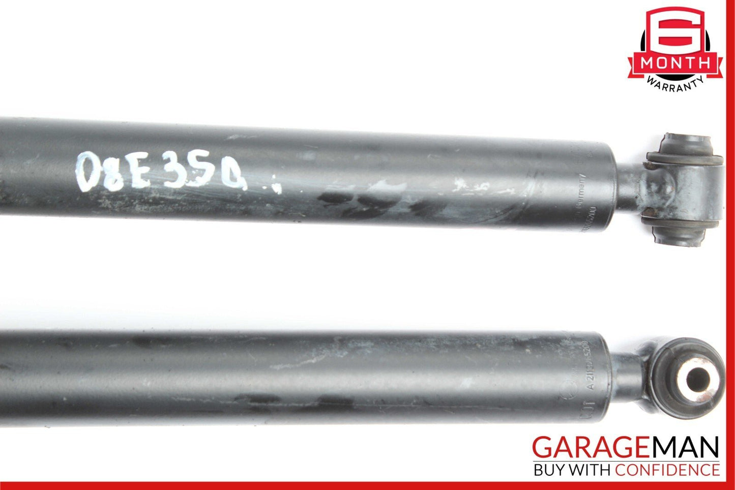 03-09 Mercedes W211 E350 RWD Rear Right & Left Shock Absorber Set of 2 Pc OEM
