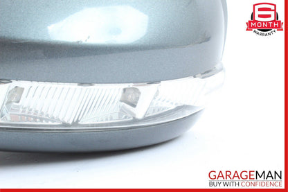 07-09 Mercedes W211 E320 E350 Front Left Side Door Mirror Rear View Silver OEM