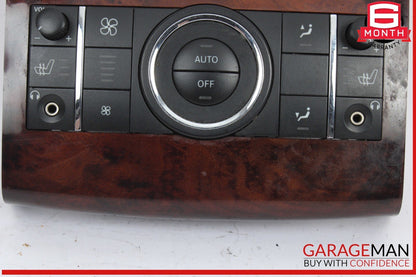 06-08 Mercedes W251 R350 4MATIC Rear AC Climate Cotrol Switch Panel w/ Trim OEM
