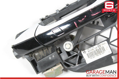 07-13 Mercedes W221 S550 S400 Rear Right Keyless Go Exterior Door Handle Black