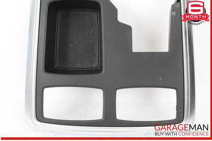 12-19 Mercedes X166 GL450 4MATIC Center Console Bezel Trim Black OEM