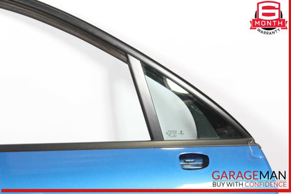 15-24 Porsche Macan 95B Front Right Passenger Side Door Shell Blue OEM