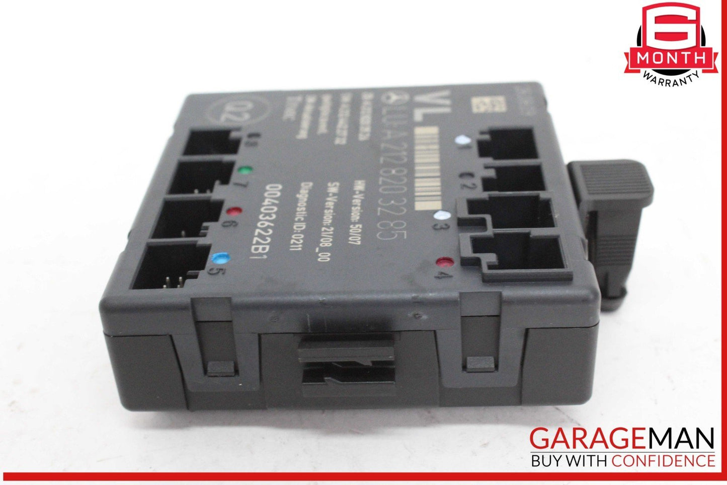 08-14 Mercedes X204 GLK350 4MATIC Front Left Side Door Control Module Unit OEM