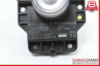 08-12 Mercedes GLK350 C300 Console Command Controller Knob Multi Switch Module